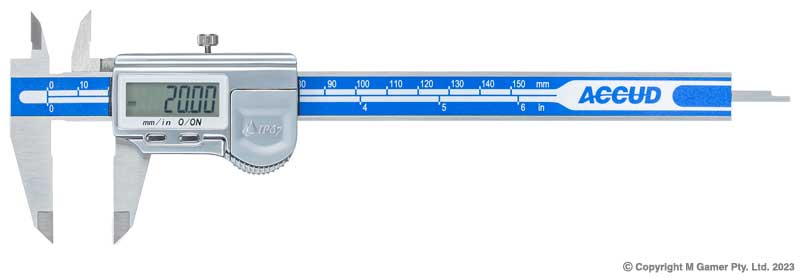 300mm Coolant Proof Dual Scale Digital IP67 Caliper